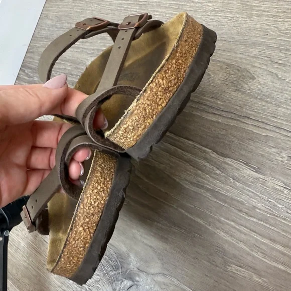 Birkenstock Mayari Mocha Women’s Size 38/7 - Picture 4 of 8